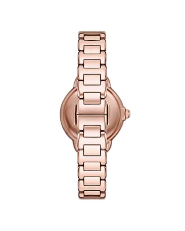 La montre GUESS GW0668L2 pour femme, issue de la collection Mod ID, combine élégance contemporaine et fonctionnalité raffinée. - 2025-06-24T181151.991 Emporio Armani AR11633 – Montre Femme 32 mm acier or rose, cadran argenté cristaux