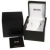 Hugo Boss Candor 1514080 – Montre Homme Quartz 41 mm Cadran Vert & Bracelet Cuir Noir