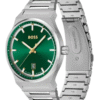 Boss Candor 1514079 – Montre Homme Acier 41 mm Vert Quartz