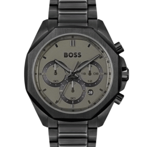 Hugo Boss Cloud 1514016 – Montre Homme Chronographe Quartz 42 mm Acier Noir