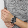 Montre Homme BOSS Runner Chronographe 43 mm - Cadran Noir & Bracelet Silicone Noir