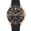 Montre Homme Hugo Boss Runner 1514168 – Cadran & Bracelet Noir 43 mm