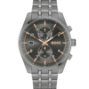  Montre Hugo Boss Skytraveller 1514153 – Chronographe acier gris 44 mm