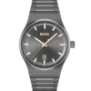Boss Candor 1514078 – Montre Sport Luxe Homme 41 mm Acier Gris Quartz Date