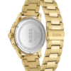 Montre Hugo Boss Solgrade 1514033 – Chronographe solaire 44 mm, acier doré & cadran noir