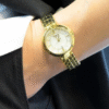 Tissot T‑Lady Flamingo – Montre Femme Quartz – Or PVD & Cadran Nacre – Ø 26 mm (T094.210.33.111.00)