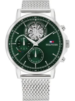 Montre Tommy Hilfiger Homme en Acier Argenté – 1710608