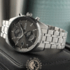 Montre Homme Hugo Boss Skytraveller 1514151 – Chronographe Cadran Noir & Bracelet Acier Inoxydable