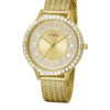 Guess Soirée GW0402L2 – Montre Femme Acier Doré Milanais