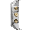 Montre Michael Kors Femme MK5057 – Chronographe Bicolore en Acier Inoxydable avec Cadran en Nacre