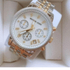 Montre Michael Kors Femme MK5057 – Chronographe Bicolore en Acier Inoxydable avec Cadran en Nacre