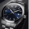 Tissot Gentleman T127.410.11.041.00 – Montre Homme 40 mm Acier & Cadran Bleu