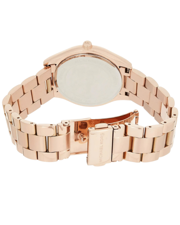 La montre GUESS GW0668L2 pour femme, issue de la collection Mod ID, combine élégance contemporaine et fonctionnalité raffinée. - 2025-07-10T170921.743 Montre Femme Michael Kors MK3513 Mini Slim Runway – 33 mm Or Rose