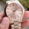 Montre Femme Michael Kors MK3513 Mini Slim Runway – 33 mm Or Rose