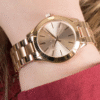 Montre Femme Michael Kors MK3513 Mini Slim Runway – 33 mm Or Rose