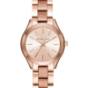 Montre Femme Michael Kors MK3513 Mini Slim Runway – 33 mm Or Rose