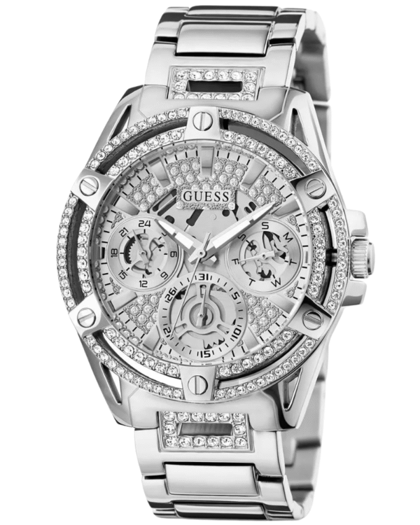 La montre GUESS GW0668L2 pour femme, issue de la collection Mod ID, combine élégance contemporaine et fonctionnalité raffinée. - 2025-08-07T042259.430 Montre Guess Trend GW0464L1 Queen