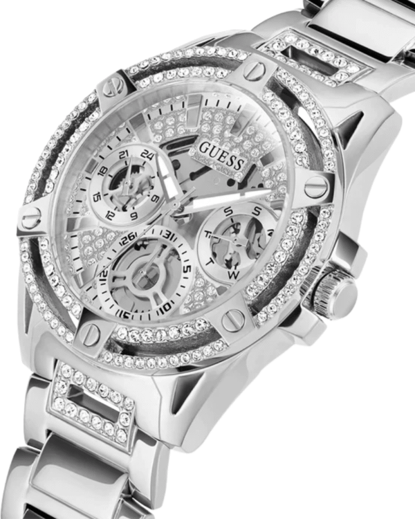 La montre GUESS GW0668L2 pour femme, issue de la collection Mod ID, combine élégance contemporaine et fonctionnalité raffinée. - 2025-08-07T042627.054 Montre Guess Trend GW0464L1 Queen