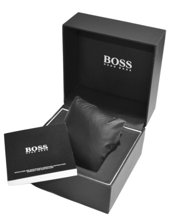 Hugo Boss Black Steel Chrono Watch  1513950